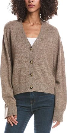 Brodie Luxe High V-Neck Cashmere Sweater Cashmere Cardigan