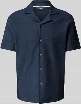 Joop Freizeithemd mit Reverskragen Modell Pedro in Marine, Gr&ouml;&szlig;e XXL