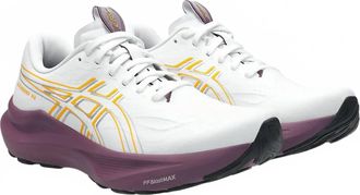 Asics Womens Gt-2000 14 Running Shoes In White/yamabuki