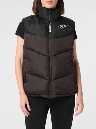 Plein Sport Gilet trapuntato e imbottito in nylon