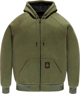 RefrigiWear Zip-throughs, male, Green, L, Frankie Fleece