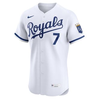 Nike Bobby Witt Jr. Kansas City Royals Nike Mens Dri-FIT ADV MLB Elite Jersey in White | 9B10ROHORO9-XX2