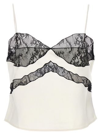 Andamane Bicolor Polyester Womens Blouse