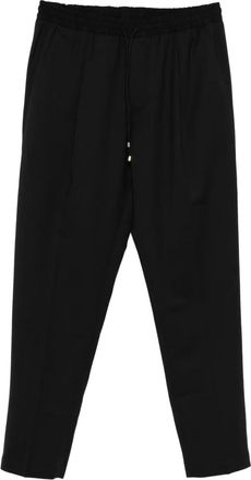 BRIGLIA 1949 Pantaloni plissé con coulisse - Nero