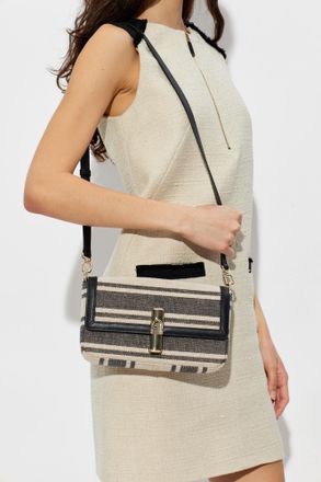 Furla Shoulder Bag Iride Small, Womens, Black