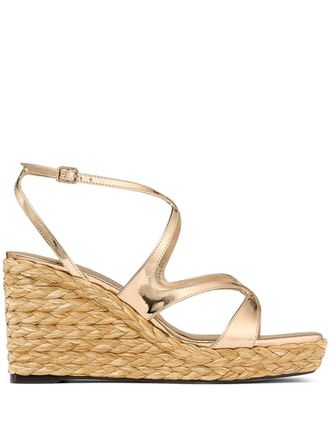 Jimmy Choo London 110 Ayla sandals - Gold
