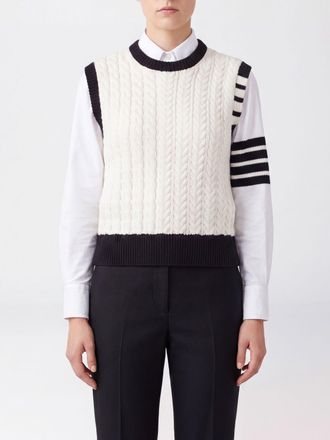 Thom Browne Sweater Woman color White