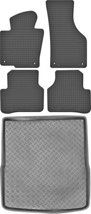 OEM Volkswagen Passat B7 Kombi De 2010 A 2014. Juego De Alfombrillas De Goma Para Coche Y Maletero
