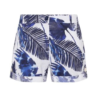 Vilebrequin Linnen Bermuda Shorts Papagaio - Dames - Korte broeken - Veelkleurig - Maat: XS Linnen