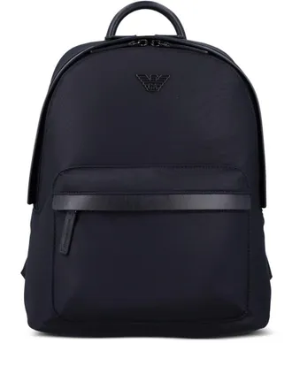 Emporio Armani Logo Nylon Backpack