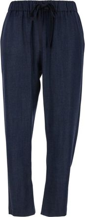 Plaîn Plain, Dames, Broeken, Blauw, Maat: XS Denim