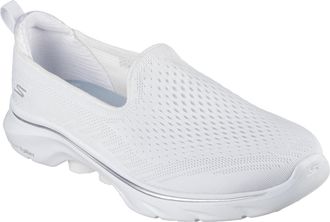 Skechers Womens Go Walk 7 Vina Sneaker, White, 6 UK