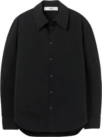S&eacute;fr Casual Shirts, male, Black, Size: XL Trino Shirt