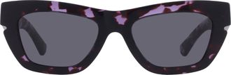 Burberry Grey Cat Eye Ladies Sunglasses BE4454F 415987 51