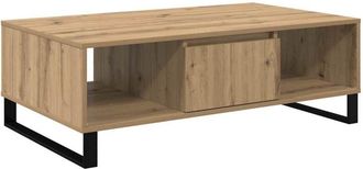 vidaXL Mesa De Caf&eacute; Roble Artesanal 104 X 60 X 35 Cm Vidaxl