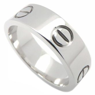 Cartier Love White Gold (18K) Band Ring (Pre-Owned)