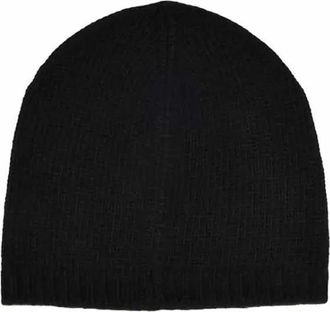 Dsquared2 Caps & Mützen - Black Wool And Cashmere Blend Hat With Logo - Gr. ONE SIZE - in Schwarz - für Damen