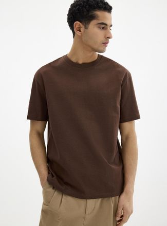 Le 31 Mens Thick jersey T-shirt Comfort fit