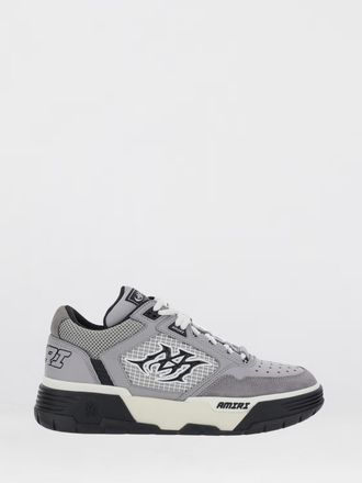 Amiri MA-94 Leather and Mesh Sneakers with Monogram and Suede Details