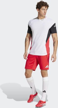 adidas adidas Performance - Tiro 25 Pro Training - Pantaloncini da allenamento color rubino puro-Rosso
