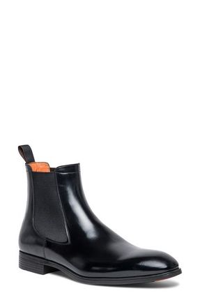 Santoni Detoxify Chelsea Boot in Black at Nordstrom, Size 10.5
