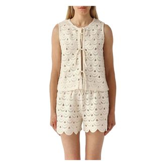 MC2 Saint Barth Dames, Jumpsuits & Playsuits, Beige, Maat: M