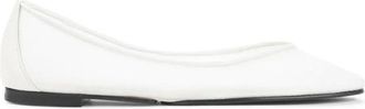 Jacquemus Schoenen, Dames, Wit, 37 EU, Leer, Puntige Ballerinas