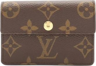 Louis Vuitton Pre-owned Portemonnee - Dames - Vintage Accessoires - Bruin - ONE Size - Vintage