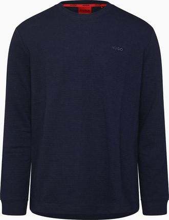 HUGO BOSS Mens Austin Long Sleeve Pyjama T-Shirt - Navy - Size: 38
