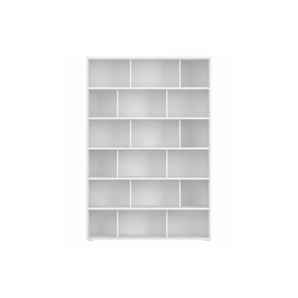 Miliboo Librer&iacute;a N&oacute;rdica De Madera Blanca 140 Cm Epure