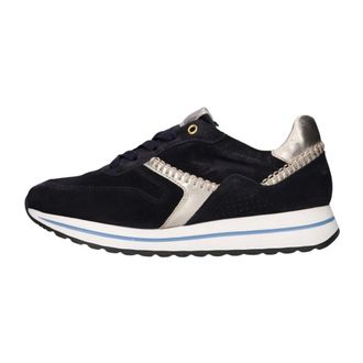 Gabor Dames, Schoenen, Blauw, Maat: 40 1/2 EU Leer
