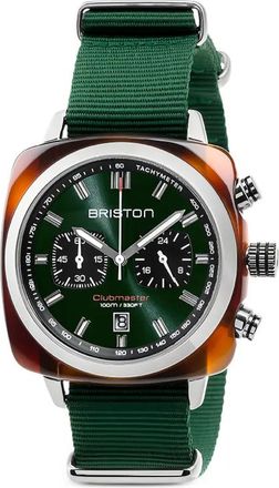Briston Clubmaster Sport 42mm watch - Groen