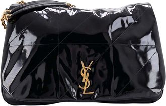 Saint Laurent Jamie 4.3 Shoulder Bag Quilted Patent Large (Authentic Pre- Loved)