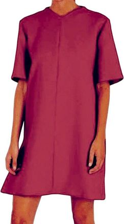 Marni Chilli Red Wool Blend Tunic Dress Size L