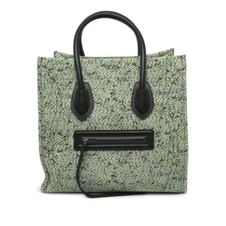 Celine Pre-owned Celine Medium Tweed Phantom Luggage Tote Ladies AUQ9HQTTRCKW7KF4