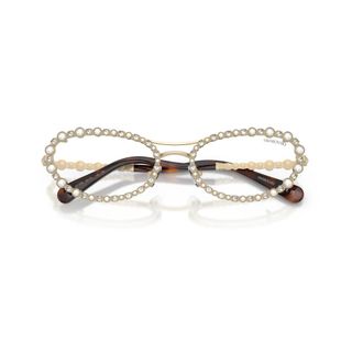 Swarovski Sk7044 Sunglasses - female - Swarovski - Glasses - Yellow - 56 MM - Accessories