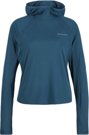 Columbia Stealth Spring L/S Hoodie Funktionsshirt f&uuml;r Damen | blau