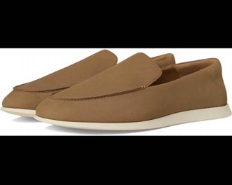 Wolf & Shepherd Mens Coast Venetian Loafer In Luggage/off White