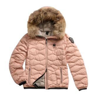 Blauer Winter Jackets, female, Pink, Size: XS Aldie Short Puffer