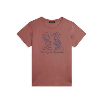 Freddy T-shirt da donna con stampa Disney e strass