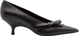 Gia Borghini Oli Pumps - Dames - Pumps - Zwart - 38 EU - Leer - Schoenen