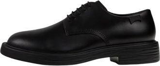 Camper Dean Veterschoen - Heren - Nette schoenen - Zwart - 41 EU - Leer - Schoenen