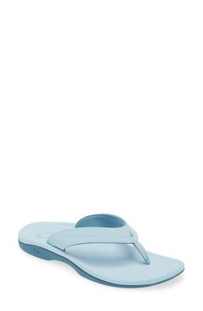 Olukai Ohana Flip Flop in Misty Blue /Misty Blue at Nordstrom, Size 10