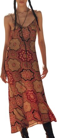 The Great. Womens The Savannah Dress In Patchwork Print