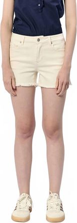 Dear John Denim Gigi Denim Shorts In Wheat