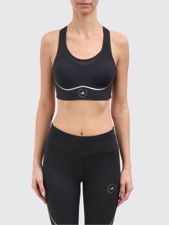 adidas Top cropped Adidas By Stella McCartney in tessuto tecnico stretch
