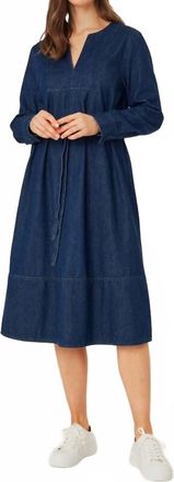 Masai Manisha Dress In Dark Denim