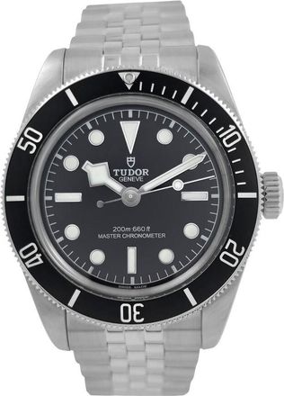 Tudor Pre-owned Tudor Black Bay Automatic Chronometer Black Dial Mens Watch 7941A1A0NU