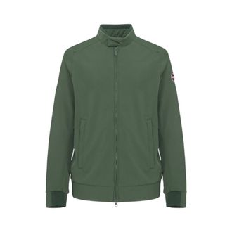 Colmar Training Jackets, male, Green, Size: M Windbreaker Jacket