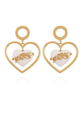 True Religion Heart statement earring in Goldtone at Nordstrom